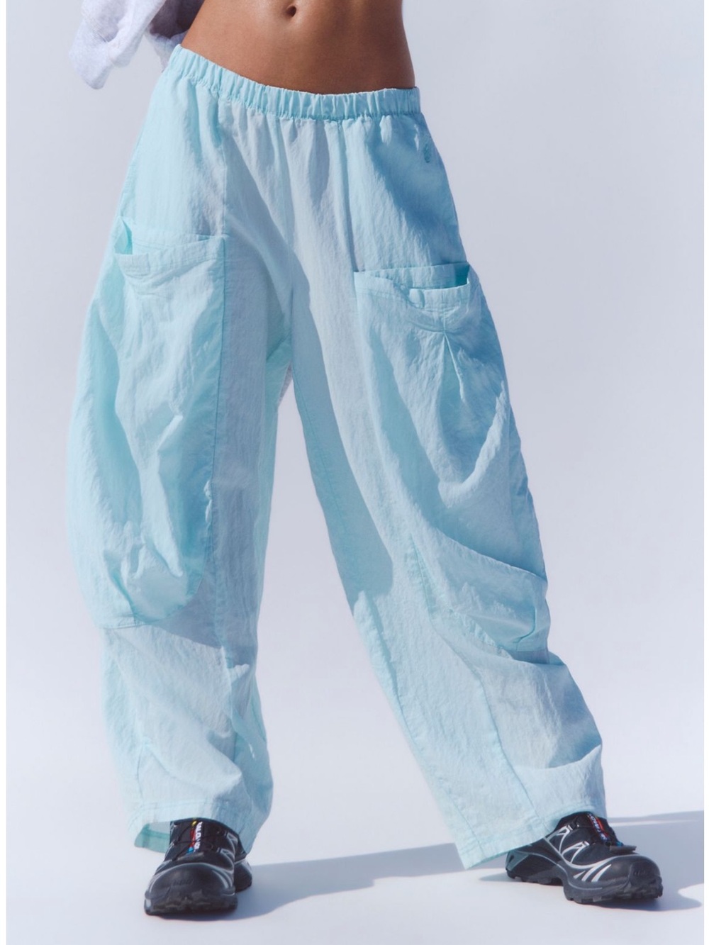 FP movement record high pants in frosty size small